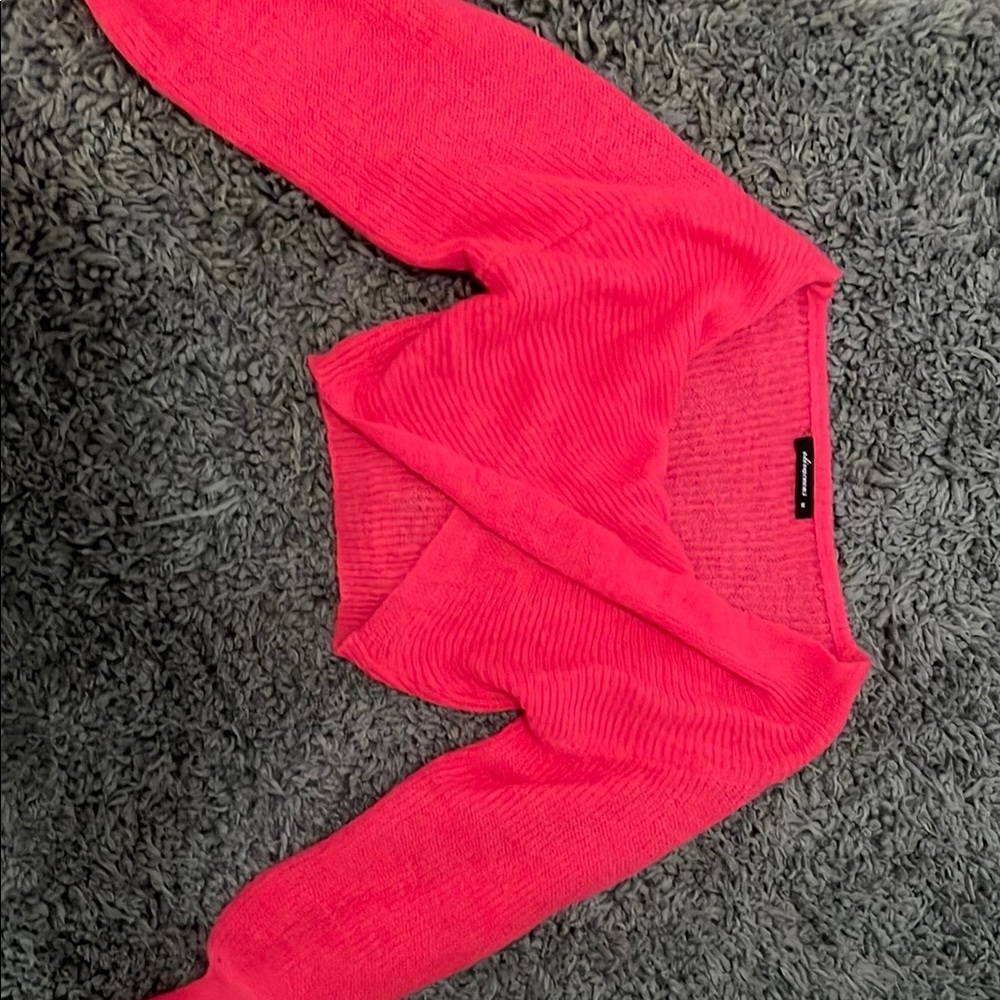 Bright Pink Sweater